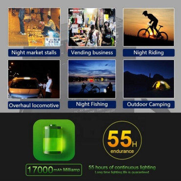 Акумулятор 360° light КМ-920 17000 mAh