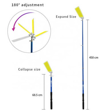 Набір для освітлення 360° Light FR-03COB (1 лампа/800W) з кронштейном box