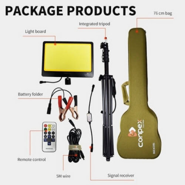 Набір для освітлення CONPEX FR-19 COB RF з триніжкою