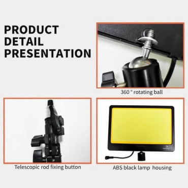 Набір для освітлення CONPEX FR-19 COB RF з триніжкою