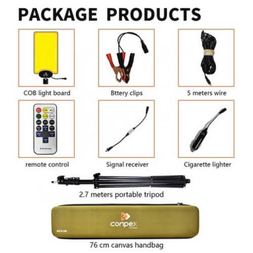 Набір для освітлення CONPEX FR-21 COB RF з триніжкою