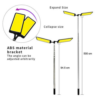 Набір для освітлення 360° Light FR-23 COB (300x2) RF з кронштейном