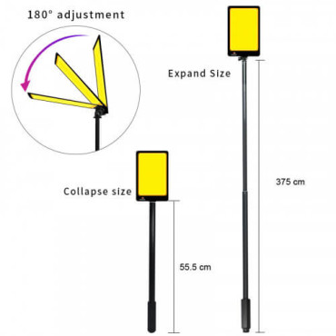 Набір для освітлення CONPEX FR-24 COB RF з кронштейном