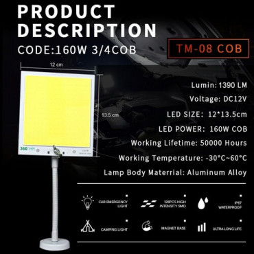 Набір для освітлення 360 ° Light TM-08 COB
