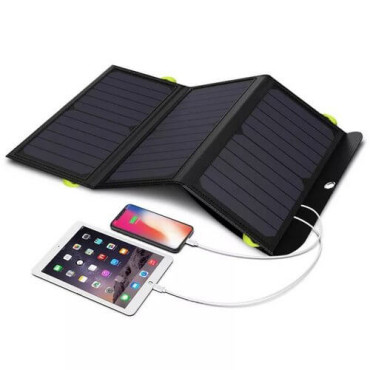 Зарядний пристрій на сонячній батареї Allpowers Solar panel 21W 10000 mAh