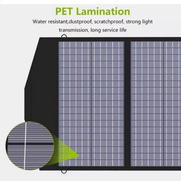 Зарядний пристрій на сонячній батареї Allpowers AP-SP18V100W (027-BLA)