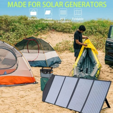 Зарядний пристрій на сонячній батареї Allpowers AP-SP18V+5V/120W