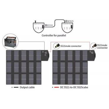 Зарядний пристрій Allpowers Solar panel AP-SP18V100W