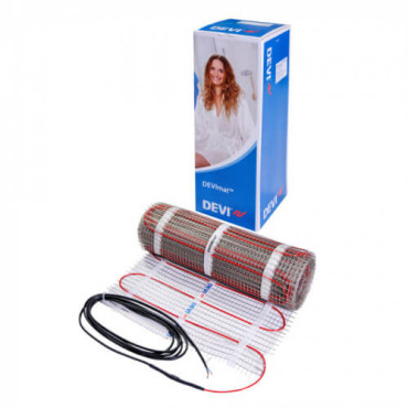 Нагрівний мат DEVImat™ 200T, 555 / 605 Вт, 3,1 м²