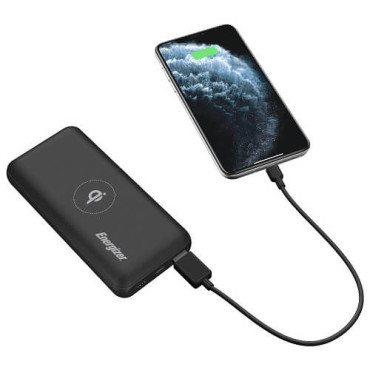 ENERGIZER QE20007PQ-20000mAh Qi wireless TYPE-C PD (Сірий)