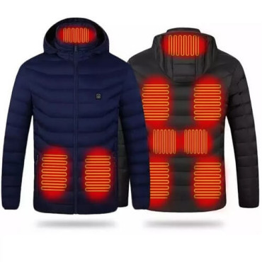 Куртка EHJ-01-9D - 9 heated zones input : 5V 2A, Dual control