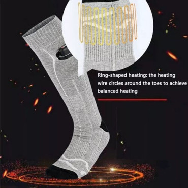Шкарпетки з підігрівом-EHS-01, Battery capacity: 4000 mAh
