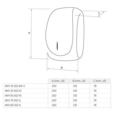 Водонагрівач TESY EU IWH 80 X02 IL