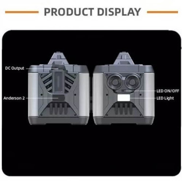 Акумулятор портативний LIPOWER M-1200 - 300000mAh/(1110WH)-1200W-3,7V