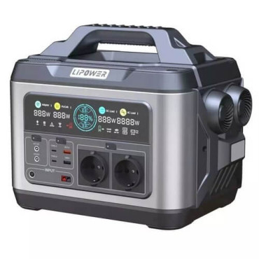 Акумулятор портативний LIPOWER M-1200 - 300000mAh/(1110WH)-1200W-3,7V