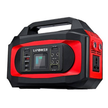 Акумулятор портативний LIPOWER G-518 (SOL-500) - 110000mAh/(407WH)-500W (1/3)