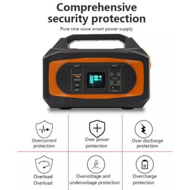 Акумулятор портативний LIPOWER G-518 (SOL-500) - 110000mAh/(407WH)-500W (1/3)