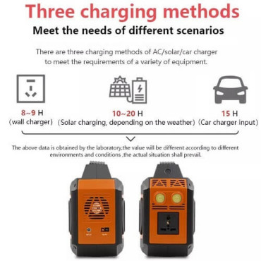 Акумулятор портативний LIPOWER G-518 (SOL-500) - 110000mAh/(407WH)-500W (1/3)