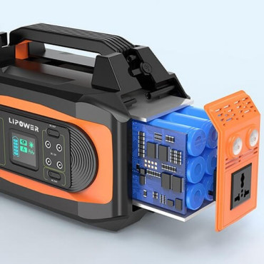 Акумулятор портативний LIPOWER G-518 (SOL-500) - 110000mAh/(407WH)-500W (1/3)