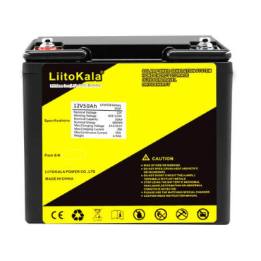 Акумулятор LiitoKala LiFePO4 12V50Ah КІЛЬКІСТЬ ОБМЕЖЕНА