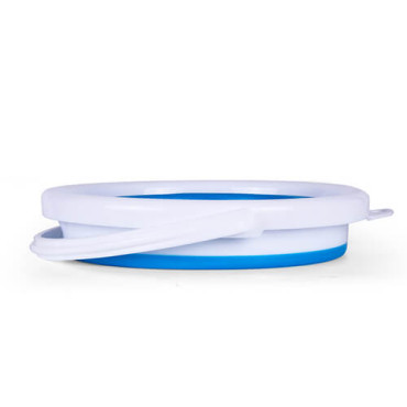 Відро силіконове складане (1730) кругле10L/590g мікс (4кол/уп)